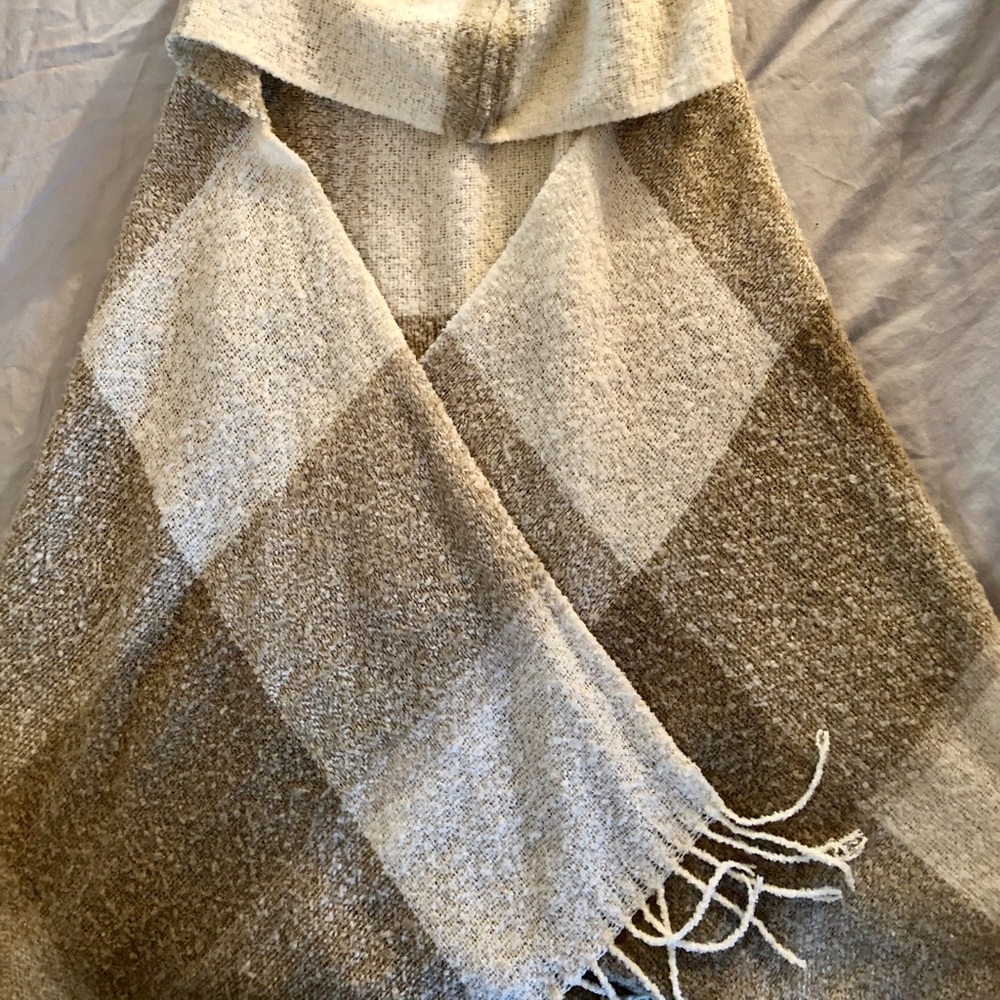 Hooded scarf wrap and shawl